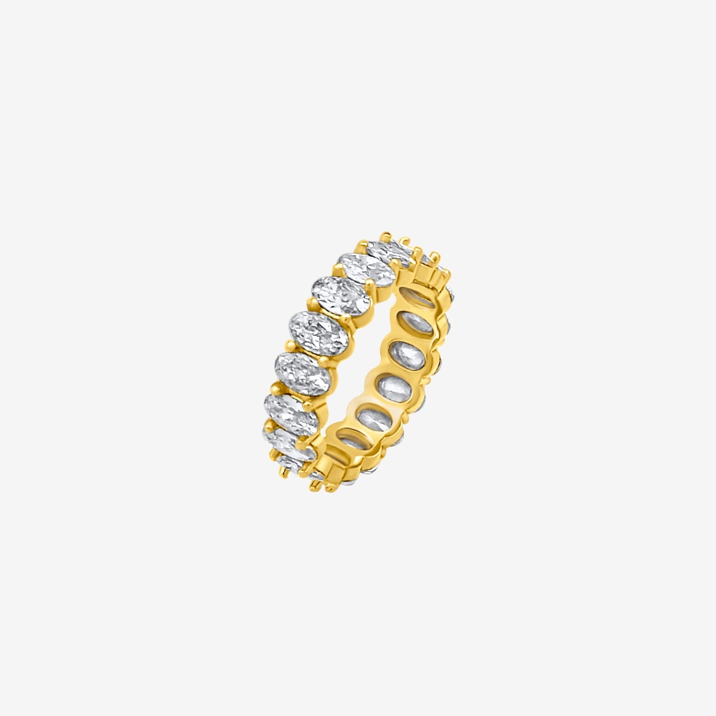 Oval Eternity Ring